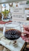 Caneca Good Morning de vidro Caneca Good Morning de vidro