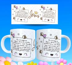 Caneca gospel frases religiosas versículos bíblicos motivacionais 23
