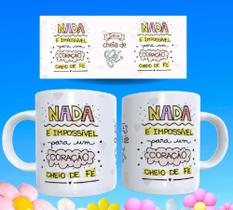 Caneca gospel frases religiosas versículos bíblicos motivacionais 56