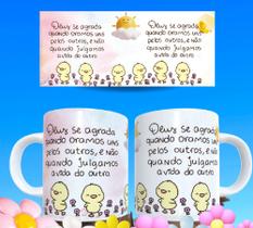 Caneca gospel frases religiosas versículos bíblicos motivacionais 71