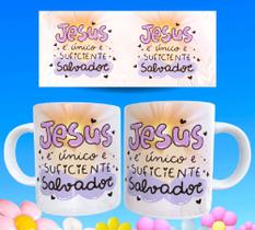 Caneca gospel frases religiosas versículos bíblicos motivacionais 75