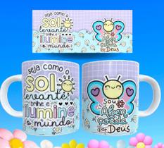 Caneca gospel frases religiosas versículos bíblicos motivacionais 95