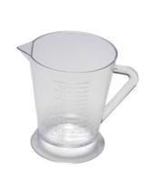 Caneca Graduada 150ml Copo Medidor Dosador para Tintura, Processos Químicos transparente