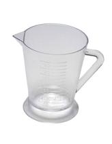Caneca Graduada 150ml Copo Medidor Dosador para Tintura, Processos Químicos transparente