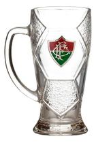 Caneca Grande Chopp Fluminense Bola Futebol - 630ml