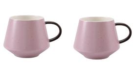 Caneca Grande Xícara Chá Cerâmica de Café 400 ML 2 Unidades