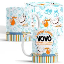 Caneca Gravidez Prepara o Colinho Vovô Estou Chegando Caneca Gravidez Prepara o Colinho Vovô Estou Chegando