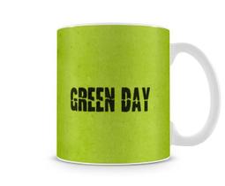 Caneca Green Day Warning