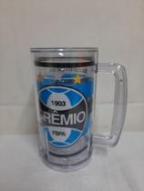 caneca gremio 700ml copo duplo inquebravel