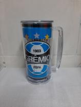 caneca gremio 700ml copo duplo inquebravel caneca gremio 700ml copo duplo inquebravel