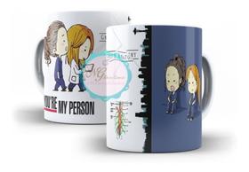 Caneca Grey's Anatomy Cristina Yang Derek You Are My Person