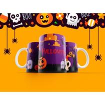 Caneca Halloween Desenho Dia Das Bruxas Terror - MEGA OFERTA!