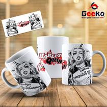 Caneca Harley Quinn Arlequina Geeko