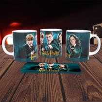 Caneca Harry Potter 325ML em Porcelana Branca Alta Resistência para Bebidas Quentes Outras Marcas Caneca Harry Potter 325ML em Porcelana Branca Alta Resistência para Bebidas Quentes Outras Marcas