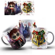 Caneca Harry Potter COM SEU NOME de Porcelana Vários modelos