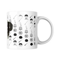 Caneca Harry Potter Hp Ícones Presente Geek Fãs Harry Potter