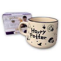 Caneca Harry Potter Oficial Personagens Grande Presente Geek - Zona Criativa