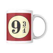 Caneca Harry Potter Plataforma 9 34 Nerd Geek Magia Caneca Harry Potter Plataforma 9 34 Nerd Geek Magia