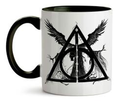 Caneca Harry Potter Relíquias Da Morte - Mega Oferta!!!