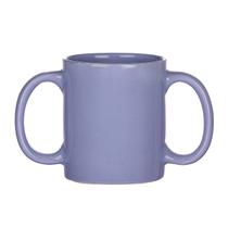 Caneca HealthGoodsIn Dual Handle Double Grip 350 ml segura para micro-ondas Caneca HealthGoodsIn Dual Handle Double Grip 350 ml segura para micro-ondas