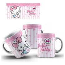 Caneca Hello Kitty Mega Oferta! Mod 03 Porcelana Personalizada Xícara Geek Meme Presente 325 ml