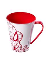 Caneca Homem Aranha 360ml - Plasútil - Caneca Homem Aranha 360ml - Plasútil -