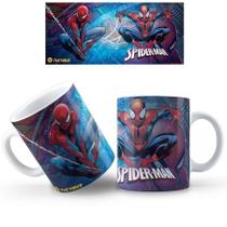 Caneca Homem Aranha COM SEU NOME de Porcelana Vários modelos Caneca Homem Aranha COM SEU NOME de Porcelana Vários modelos