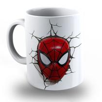 Caneca Homem Aranha de Plástico Presente para Criança Escola
