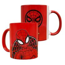 Caneca Homem-Aranha Spider-Man Porcelana 350ml Oficial Marvel - Zona Criativa