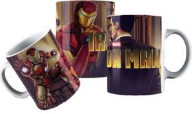 Caneca Homem De Ferro Tony Stark Xícara Geek Super Heroi