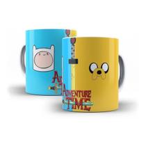 Caneca Hora Da Aventura Adventure Time Jack E Finn