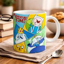 Caneca Hora De Aventura Jujuba Caroço Fin Jake Marcelin Bmo Branco Hora De Aventura Caneca Hora De Aventura Jujuba Caroço Fin Jake Marcelin Bmo Branco Hora De Aventura