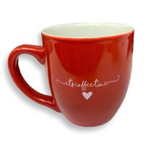 Caneca Hora Do Café Porcelana 300ml charme e sofisticação - etilux