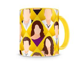 Caneca How I met your mother Desenho Yellow Caneca How I met your mother Desenho Yellow