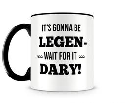 Caneca how i met your mother legendary preta Caneca how i met your mother legendary preta