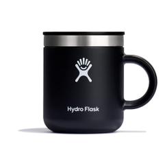 Caneca Hydro Flask de aço inoxidável reutilizável 180mL preta
