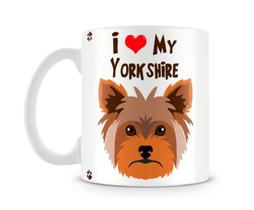Caneca I Love my yorkshire