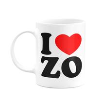 Caneca I love ZO - I love Zona Oeste - 325ml