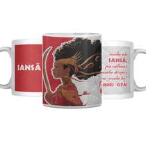 Caneca Iansã Coleção Orixás Umbanda Candomblé 325ml Caneca Iansã Coleção Orixás Umbanda Candomblé 325ml