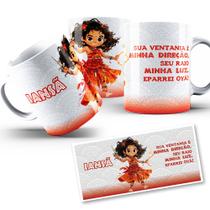 Caneca Iansã mirim Coleção Orixás Umbanda Candomblé 325ml Caneca Iansã mirim Coleção Orixás Umbanda Candomblé 325ml