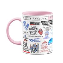Caneca Icons Moments - Greys Anatomy - B-pink Caneca Icons Moments - Greys Anatomy - B-pink
