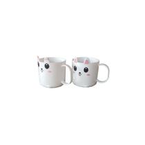 Caneca infantil bichinhos kit com 2 pçs canequinha divertida Caneca infantil bichinhos kit com 2 pçs canequinha divertida