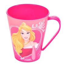 Caneca Infantil da Princesa Aurora Bela Adormecida Original Plasútil - 1 unidade
