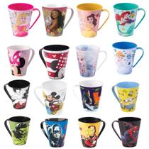 Caneca Infantil de Plástico 360 ml Personagens Plasútil