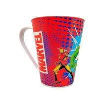 Caneca Infantil de Plástico 360 ml Personagens Plasútil