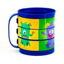 Caneca Infantil Divertida 360ml Caneca Quebra-Cabeça Plasútil Caneca Infantil Divertida 360ml Caneca Quebra-Cabeça Plasútil