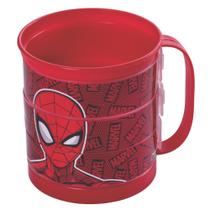 Caneca Infantil divertida Homem Aranha 360ml Plasutil ref.14461 Caneca Infantil divertida Homem Aranha 360ml Plasutil ref.14461
