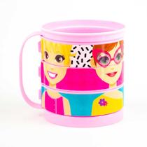 Caneca Infantil Menininhas Divertida 360ml Caneca Quebra-Cabeça Plasútil Caneca Infantil Menininhas Divertida 360ml Caneca Quebra-Cabeça Plasútil