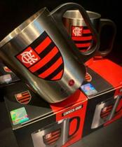 Caneca Inox Clube De Regatas Flamengo Copo Térmico Original