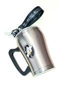 Caneca Inox com Tampa e cordão do Vasco 340 ML. Caneca Inox com Tampa e cordão do Vasco 340 ML.